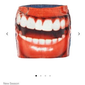 Diesel photograph skirt